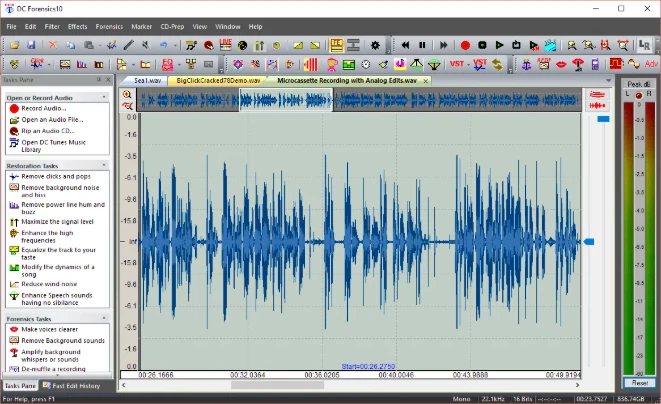 Diamond Cut Forensics Audio Laboratory