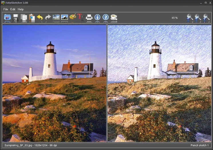 FotoSketcher Studio