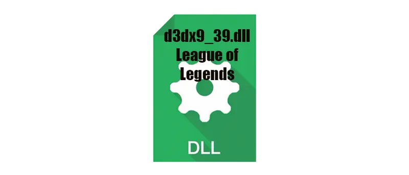 Иконка d3dx9_39.dll для League of Legends