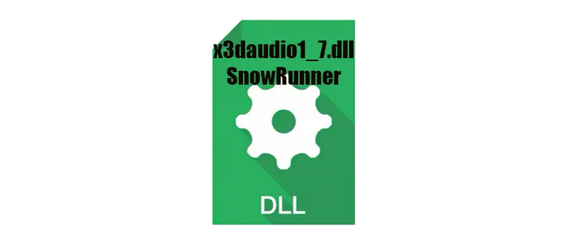 Иконка x3daudio1_7.dll для SnowRunner