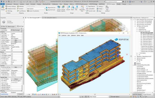 Интерфейс Autodesk Revit 2017