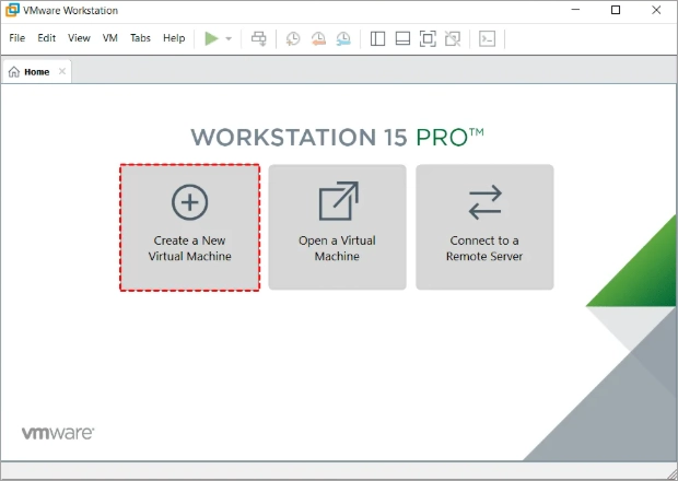 Интерфейс VMware Workstation