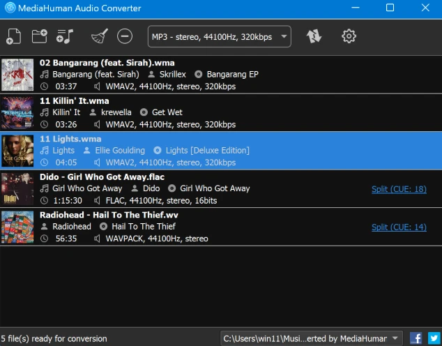 MediaHuman Audio Converter