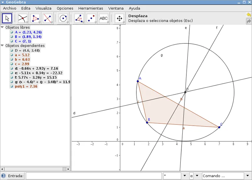 Плюсы GeoGebra